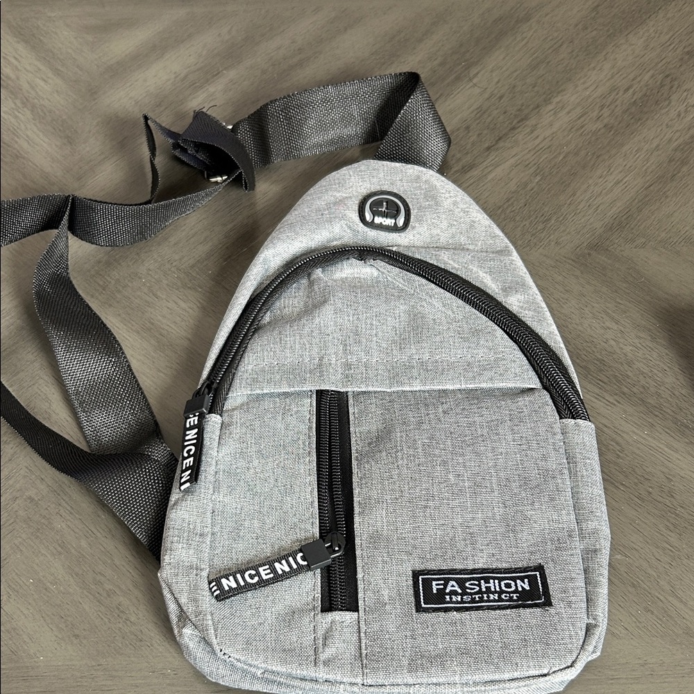 Crossbody Sling Bag for Men.
Gray color brand new
